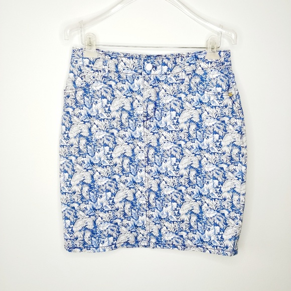 Tommy Bahama Denim Wall of Palm Print  Ski… - Picture 4 of 7